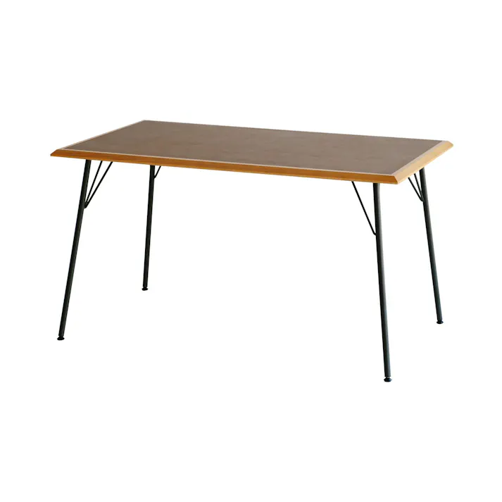 オーク×ウォールナットダイニングテーブル RUMMY Dining Table 1300 ブラウン