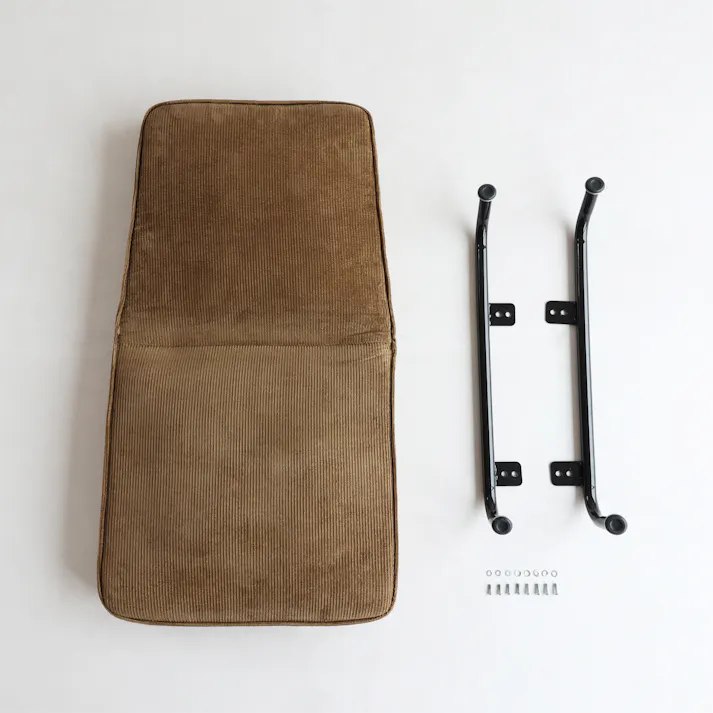 ポケットコイル仕様・14段調節の本格1Pソファ 1P Sofa ライトブラウン