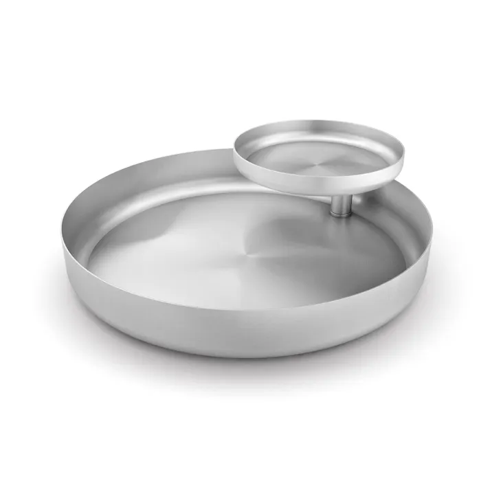 ボウル|ZACK 20226 TWEO トレー お盆 幅広 収納容器 ステンレス おしゃれ 雑貨 スタイリッシュ モード かっこいい 上質 高級 ホテルライク 男前インテリア インダストリアル ドイツ デザイナーズ