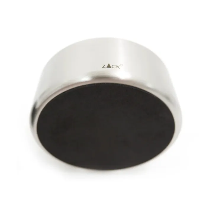 コースターとホルダー(6枚セット)|ZACK 20372 NORTA コースター スタンド ホルダー 茶托 卓上 テーブル ウェア ラウンド 6枚 セットカフェ ステンレス おしゃれ かっこいい 上質 高級 ホテルライク 男前インテリア インダストリアル ドイツ デザイナーズ