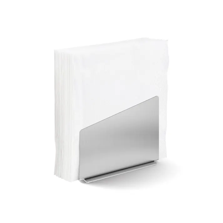 ナプキンホルダー|ZACK 20522 ACIO ナプキン 入れ 立て ナフキン ホルダー レストラン カフェ ダイニング ペーパー ランチ 卓上 ステンレス おしゃれ 雑貨 かっこいい 上質 高級 ホテルライク 男前インテリア インダストリアル ドイツ デザイナーズ