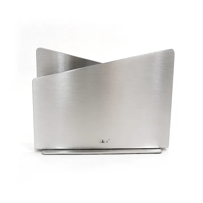 ナプキンホルダー|ZACK 20522 ACIO ナプキン 入れ 立て ナフキン ホルダー レストラン カフェ ダイニング ペーパー ランチ 卓上 ステンレス おしゃれ 雑貨 かっこいい 上質 高級 ホテルライク 男前インテリア インダストリアル ドイツ デザイナーズ