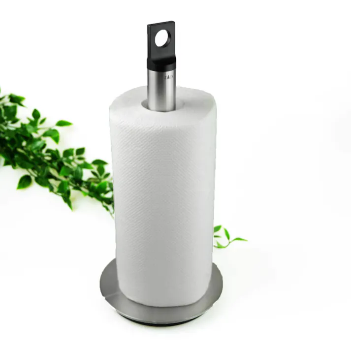 キッチンロールホルダー|ZACK 20584 MATOS キッチン ペーパー ホルダー キッチン ツール 据置 置き型 スタンド 収納 グッズ アイテム ステンレス おしゃれ 雑貨 かっこいい 上質 高級 ホテルライク 男前インテリア インダストリアル ドイツ デザイナーズ