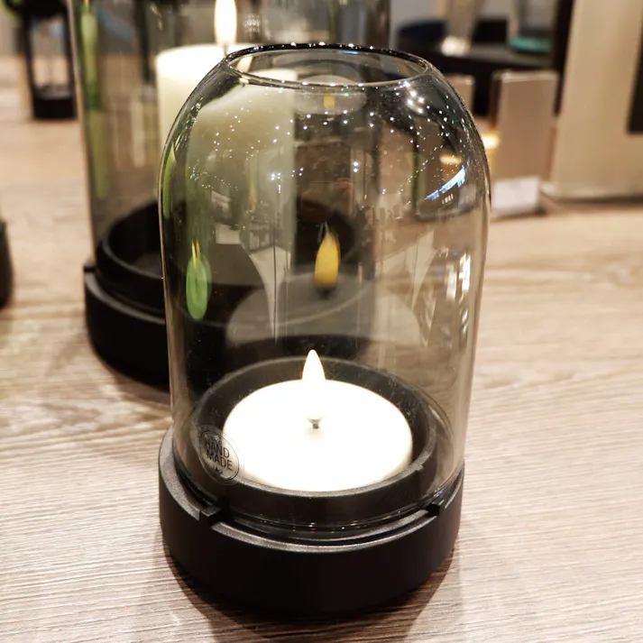 ランタン グレーS|ZACK 30111 TREVO テーブルライト キャンドルライト 卓上 ランプ ドーム型 照明 コードレス 持ち運び USB ホテルライク ステンレス おしゃれ 雑貨 かっこいい 上質 高級 ホテルライク 男前インテリア インダストリアル ドイツ デザイナーズ