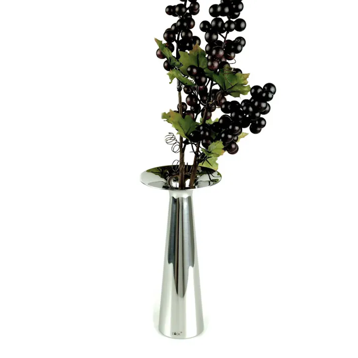 ベースS|ZACK 30641 PAREGO 花瓶 ヴェイス ヴェース ベイス 一輪挿し 一輪差し 機能美 ステンレス 高級 ホテルライク 男前インテリア インダストリアル ドイツ デザイナーズ