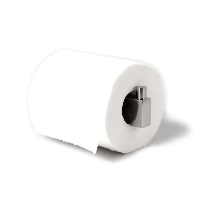 スペアトイレットロールホルダー|ZACK 40032 LINEA トイレットペーパーホルダー 詰め替え用 トイレ収納 壁付け DIY ステンレス おしゃれ 雑貨 かっこいい 上質 高級 ホテルライク 男前インテリア インダストリアル ドイツ デザイナーズ