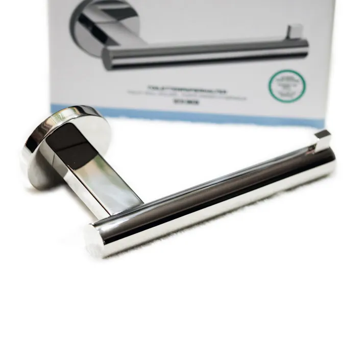 トイレットロールホルダー|ZACK 40050 SCALA トイレットペーパーホルダー 壁付け フタ無し DIY ステンレス おしゃれ 雑貨 かっこいい 上質 高級 ホテルライク 男前インテリア インダストリアル ドイツ デザイナーズ