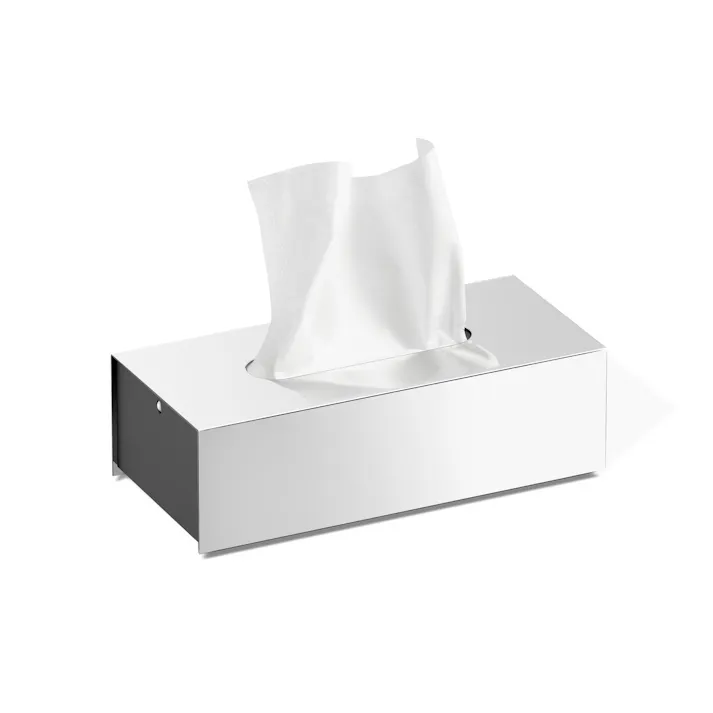 ティッシュボックス|ZACK 40093 PURO 新仕様 ティッシュカバー ペーパー ボックス トイレタリー 洗面 リビング 収納 ステンレス おしゃれ 雑貨 かっこいい 上質 高級 ホテルライク 男前インテリア インダストリアル ドイツ デザイナーズ