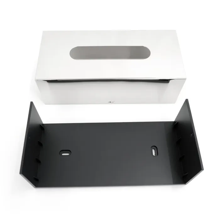 ティッシュボックス|ZACK 40093 PURO 新仕様 ティッシュカバー ペーパー ボックス トイレタリー 洗面 リビング 収納 ステンレス おしゃれ 雑貨 かっこいい 上質 高級 ホテルライク 男前インテリア インダストリアル ドイツ デザイナーズ