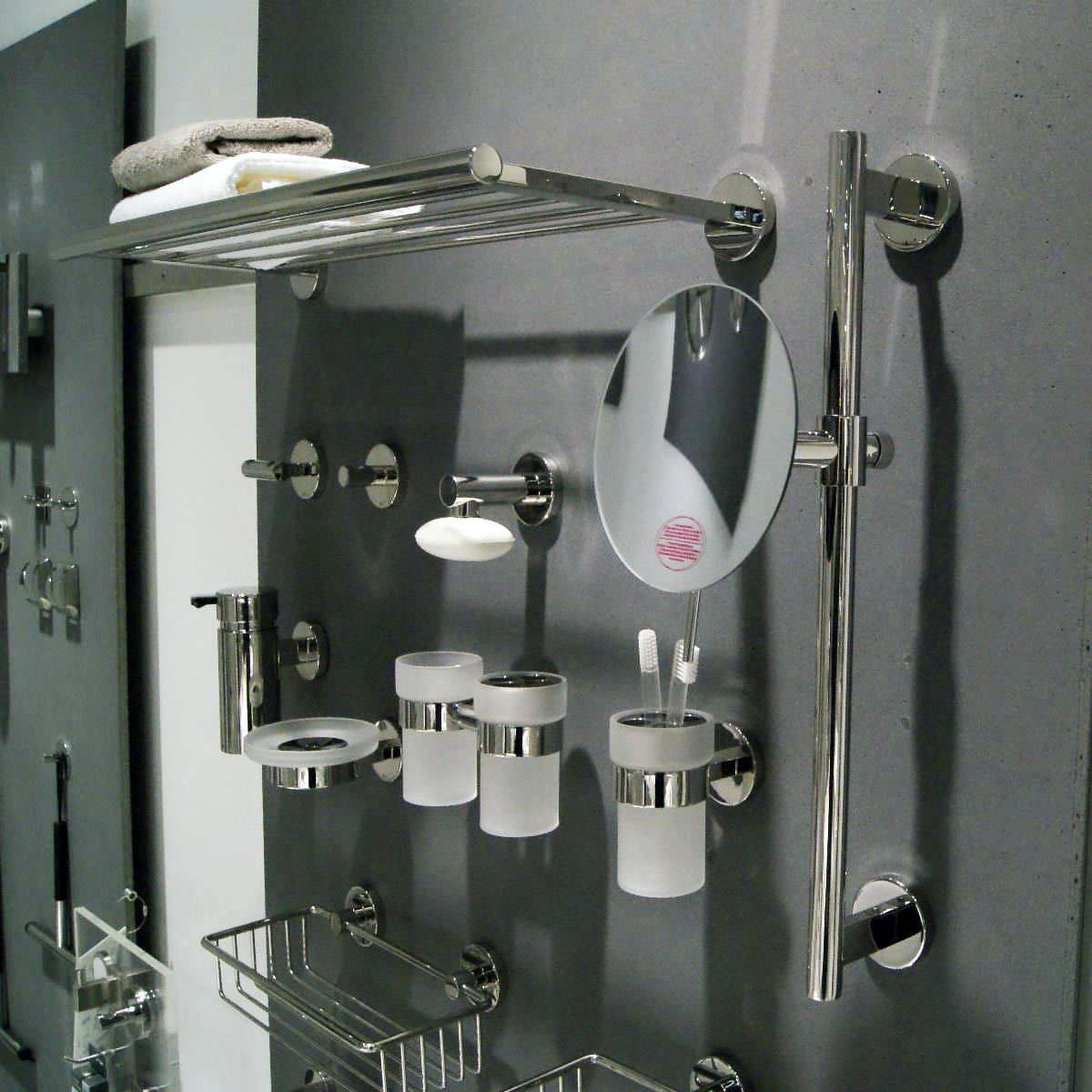 ウォールミラー ウォールミラー(5倍拡大鏡)｜ZACK 40095 SCALA コスメティック