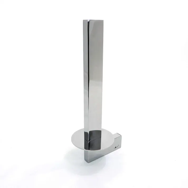 スペアトイレットペーパーホルダー|ZACK 40339 LINEA トイレットペーパーホルダー 壁付けタイプ 壁設置 DIY ステンレス 高級 ホテルライク インダストリアル ドイツ デザイナーズ