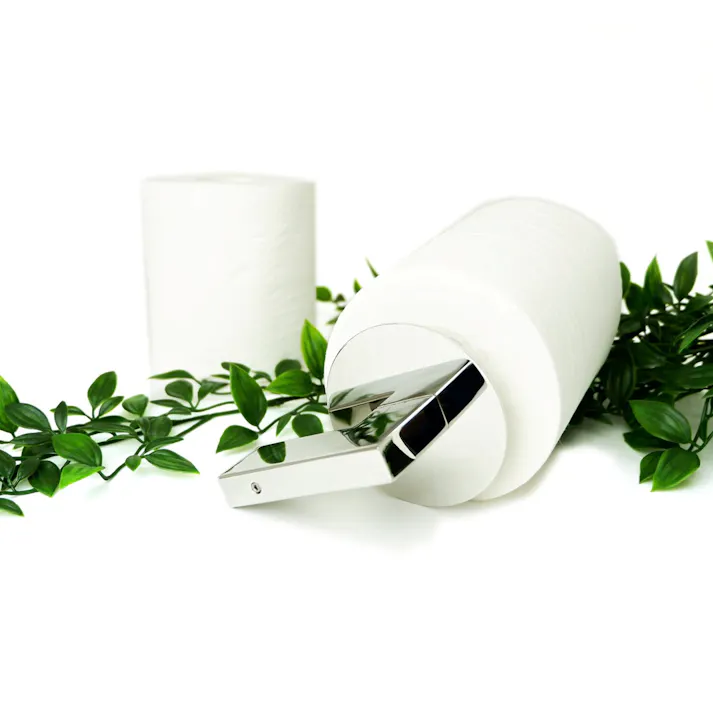 スペアトイレットペーパーホルダー|ZACK 40339 LINEA トイレットペーパーホルダー 壁付けタイプ 壁設置 DIY ステンレス 高級 ホテルライク インダストリアル ドイツ デザイナーズ