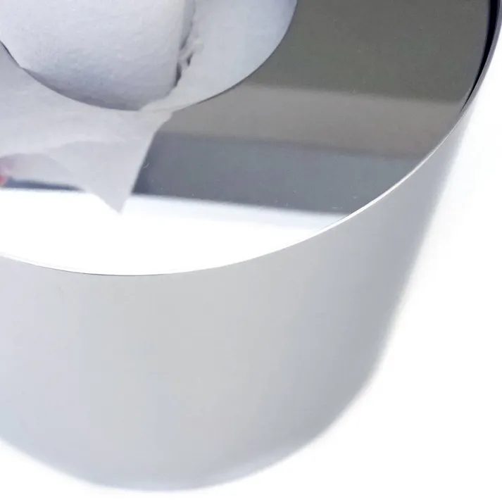 ティッシュボックス|ZACK 40346 LYOS ティッシュカバー ペーパー ボックス トイレタリー 洗面 リビング 収納 ステンレス おしゃれ 雑貨 かっこいい 上質 高級 ホテルライク 男前インテリア インダストリアル ドイツ デザイナーズ