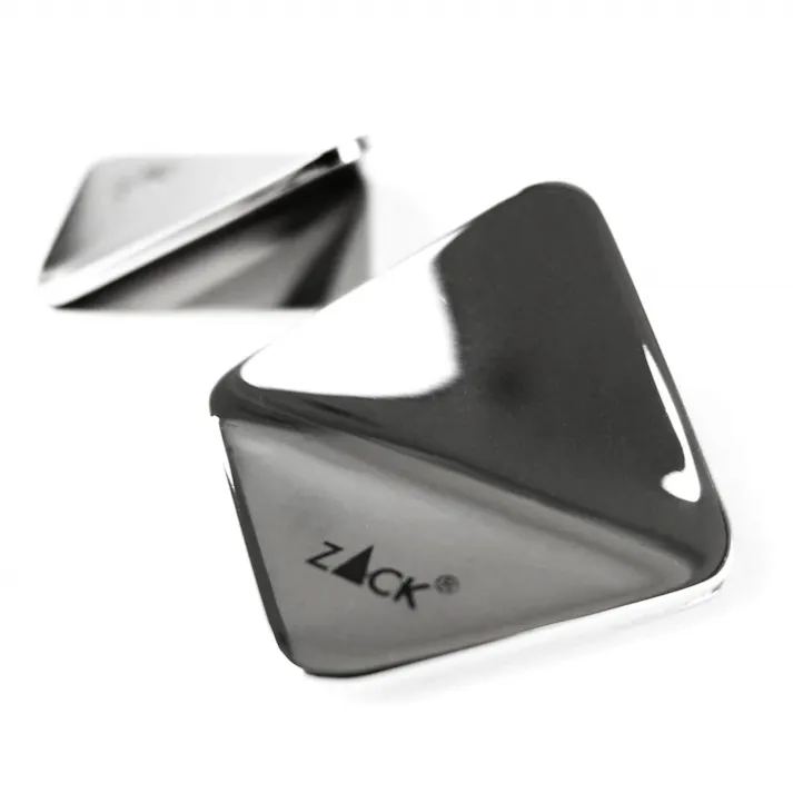 タオルフック2個セット|ZACK 40367 OLFO タオル掛け タオルばさみ 角型 キッチン 洗面 浴室 ステンレス おしゃれ 雑貨 かっこいい 上質 高級 ホテルライク 男前インテリア インダストリアル ドイツ デザイナーズ