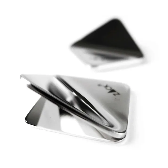 タオルフック2個セット|ZACK 40367 OLFO タオル掛け タオルばさみ 角型 キッチン 洗面 浴室 ステンレス おしゃれ 雑貨 かっこいい 上質 高級 ホテルライク 男前インテリア インダストリアル ドイツ デザイナーズ