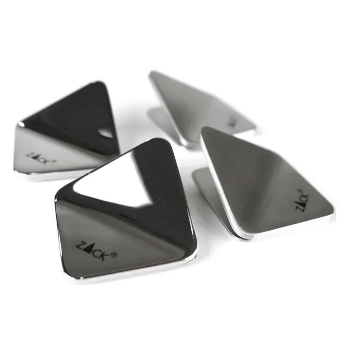 タオルフック2個セット|ZACK 40367 OLFO タオル掛け タオルばさみ 角型 キッチン 洗面 浴室 ステンレス おしゃれ 雑貨 かっこいい 上質 高級 ホテルライク 男前インテリア インダストリアル ドイツ デザイナーズ