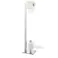 トイレットペーパースタンド|ZACK 40379 LINEA トイレブラシ トイレットペーパーホルダー ステンレス おしゃれ 雑貨 かっこいい 上質 高級 ホテルライク 男前インテリア インダストリアル ドイツ デザイナーズ