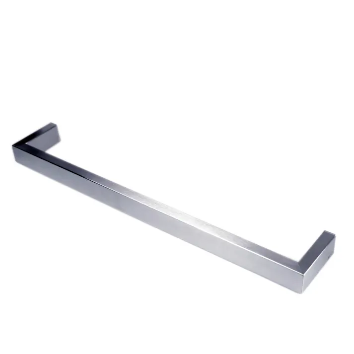 タオルレール|ZACK 40387 LINEA タオル掛け 46.5cm タオルハンガー 浴室 洗面 キッチン 壁付け DIY ステンレス おしゃれ 雑貨 かっこいい 上質 高級 ホテルライク 男前インテリア インダストリアル ドイツ デザイナーズ