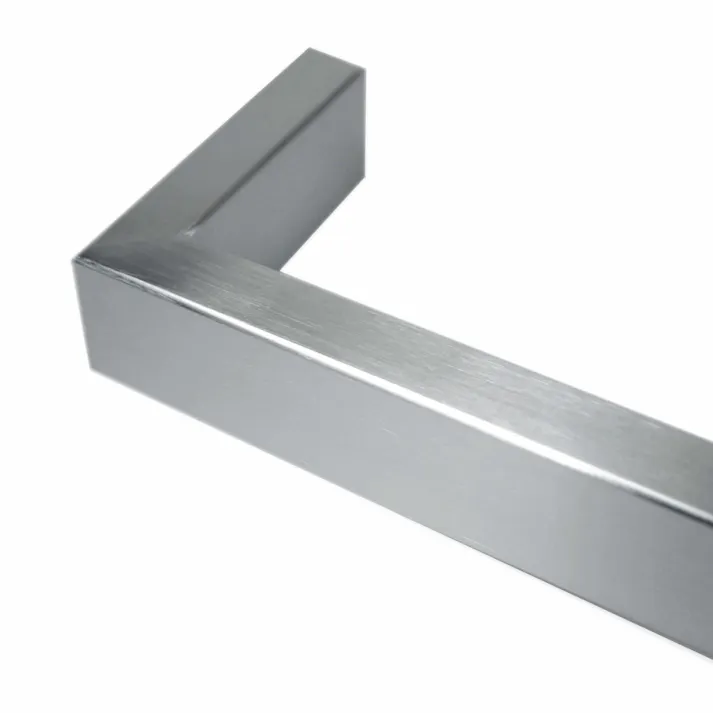 タオルレール|ZACK 40387 LINEA タオル掛け 46.5cm タオルハンガー 浴室 洗面 キッチン 壁付け DIY ステンレス おしゃれ 雑貨 かっこいい 上質 高級 ホテルライク 男前インテリア インダストリアル ドイツ デザイナーズ