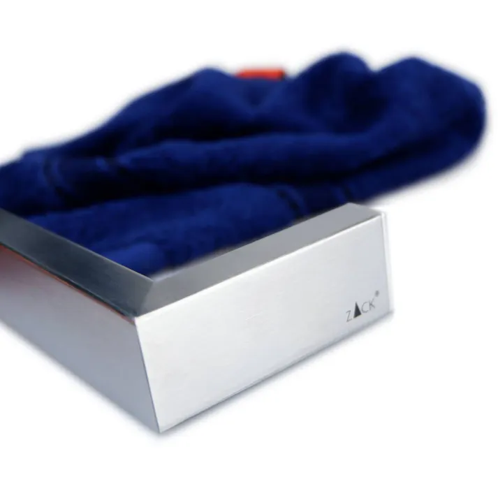 タオルレール|ZACK 40387 LINEA タオル掛け 46.5cm タオルハンガー 浴室 洗面 キッチン 壁付け DIY ステンレス おしゃれ 雑貨 かっこいい 上質 高級 ホテルライク 男前インテリア インダストリアル ドイツ デザイナーズ