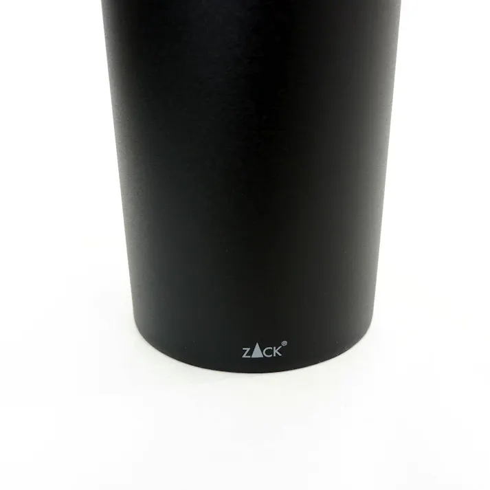 トイレブラシ マットブラック|ZACK 40448 TUBO トイレットブラシ セット 壁付け用 DIY ステンレス おしゃれ 雑貨 スタイリッシュ モード かっこいい 上質 高級 ホテルライク 男前インテリア インダストリアル ドイツ デザイナーズ