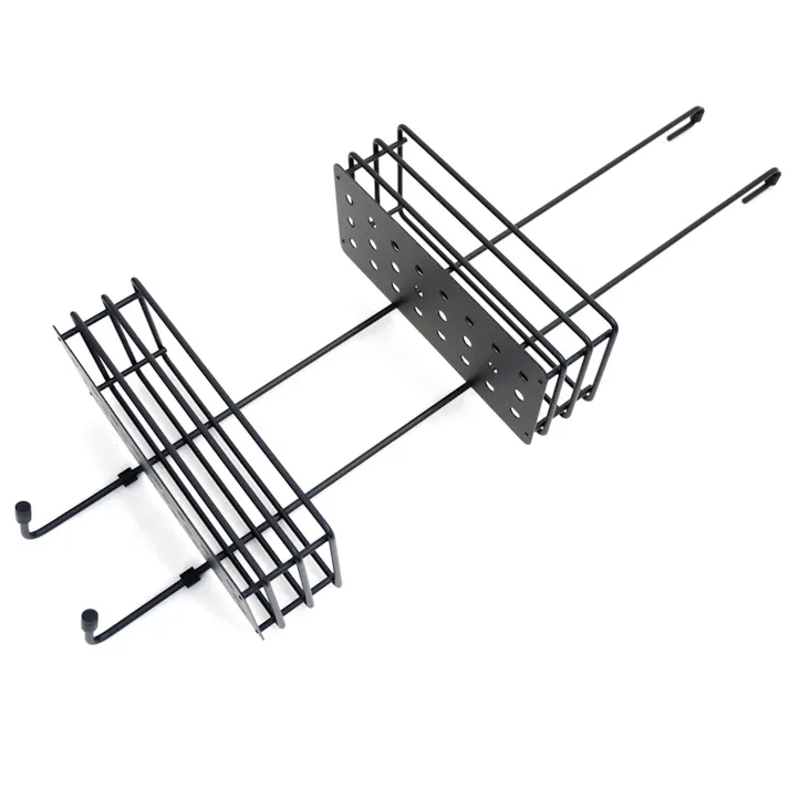 シャワーバスケット マットブラック|ZACK 40521 IPARO シャワーシェルフ バスルームラック 浴室用ラック バスルーム収納 洗面収納 浴室用 ステンレス おしゃれ かっこいい 上質 高級 ホテルライク 男前インテリア インダストリアル ドイツ デザイナーズ