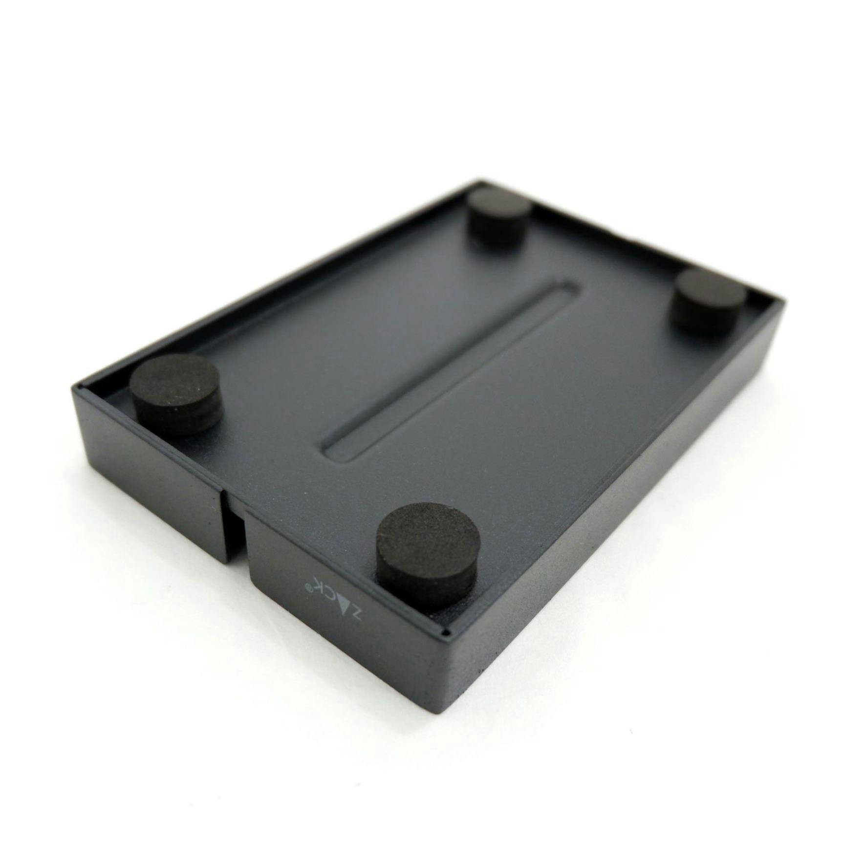 ソープディッシュ マットブラック｜ZACK 40537 POTES ソープトレー