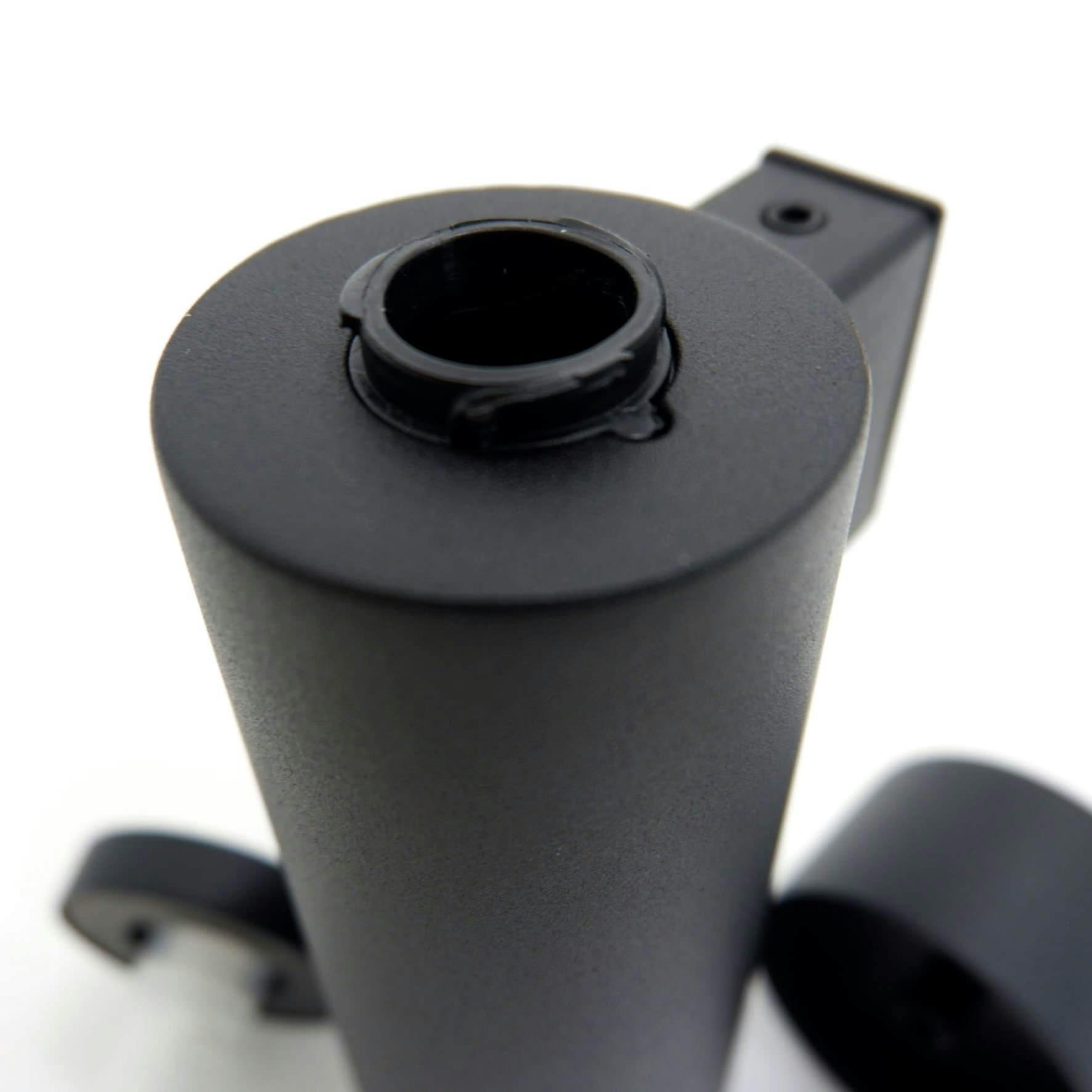 リキッドディスペンサー マットブラック｜ZACK 40558 MANOLA