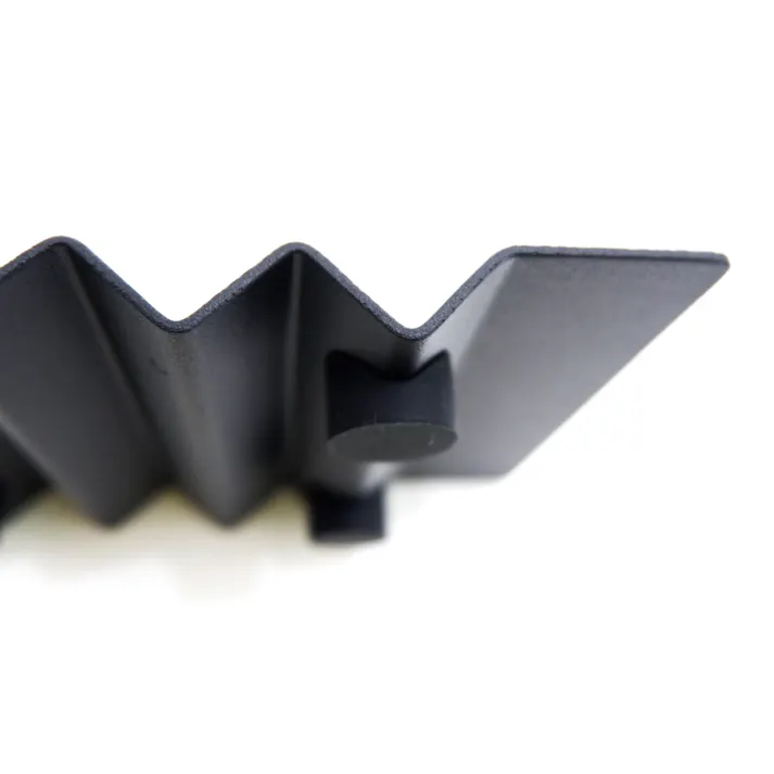 ソープディッシュ マットブラック|ZACK 40562 OPETA ソープトレー ソープホルダー 石鹸トレイ ベローズ スクエア ステンレス おしゃれ 雑貨 かっこいい 上質 高級 ホテルライク 男前インテリア インダストリアル ドイツ デザイナーズ