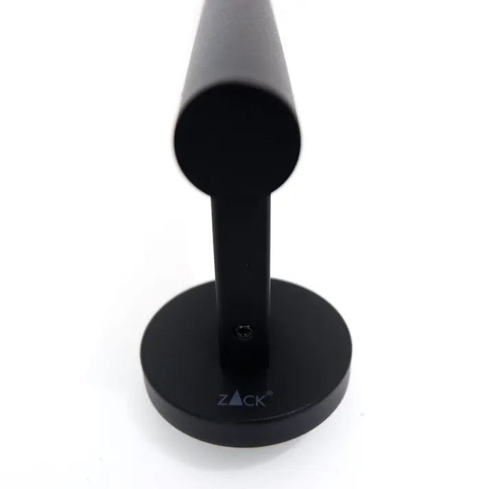 スペアトイレットロールホルダー マットブラック|ZACK 40851 SCALA トイレットペーパーホルダー トイレ用品 壁付け DIY ステンレス かっこいい 高級 ホテルライク 男前インテリア インダストリアル ドイツ デザイナーズ