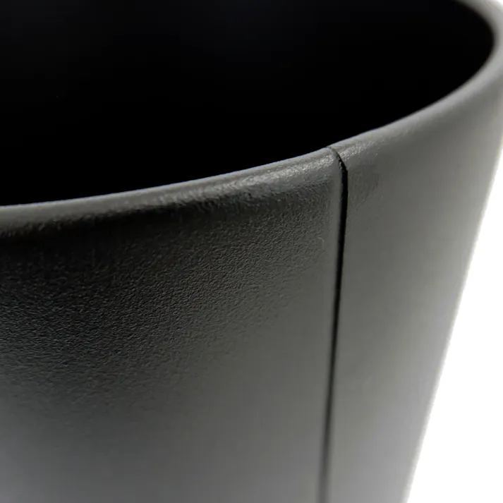 ゴミ箱 マットブラック|ZACK 50507 CIVOS ごみ箱 ビン ペーパーバスケット Sサイズ 浴室収納 バスルーム 洗面 ステンレス おしゃれ 雑貨 かっこいい 上質 高級 ホテルライク 男前インテリア インダストリアル ドイツ デザイナーズ