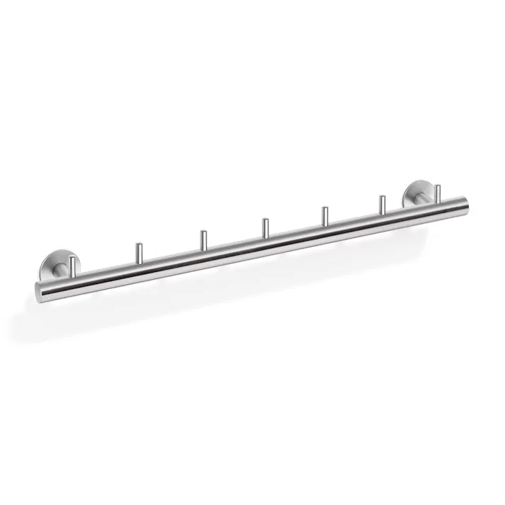 コートラック|ZACK 50673 ALTRO 70cm コート掛け レール ラック フック ハンガー掛け 7連 7本 ロング スリム 壁付け DIY ステンレス おしゃれ 雑貨 かっこいい 上質 高級 ホテルライク 男前インテリア インダストリアル ドイツ デザイナーズ