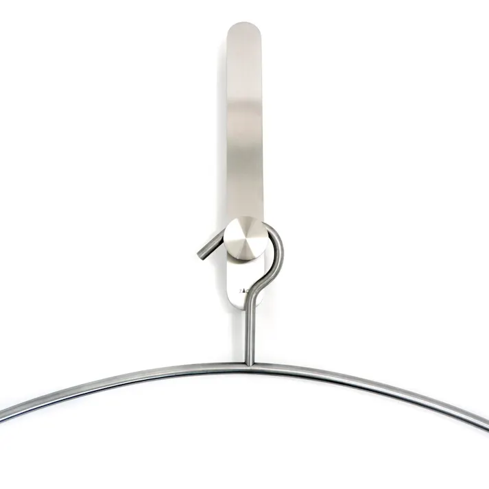 コートラック|ZACK 50685 PLETOR コート掛け コートラック ハンガーラック 折り畳み コンパクト 玄関 廊下 壁付け DIY ステンレス おしゃれ 雑貨 かっこいい 上質 高級 ホテルライク 男前インテリア インダストリアル ドイツ デザイナーズ