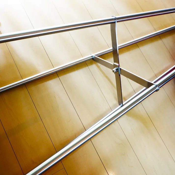 コートスタンド|ZACK 50688 TEROS コート掛け バレット 背広掛け コートラック ハンガースタンド コートラック ハンガー掛け ワイヤー 収納 ステンレス ドイツ デザイナーズ