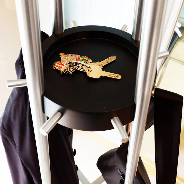 コートスタンド|ZACK 50688 TEROS コート掛け バレット 背広掛け コートラック ハンガースタンド コートラック ハンガー掛け ワイヤー 収納 ステンレス ドイツ デザイナーズ