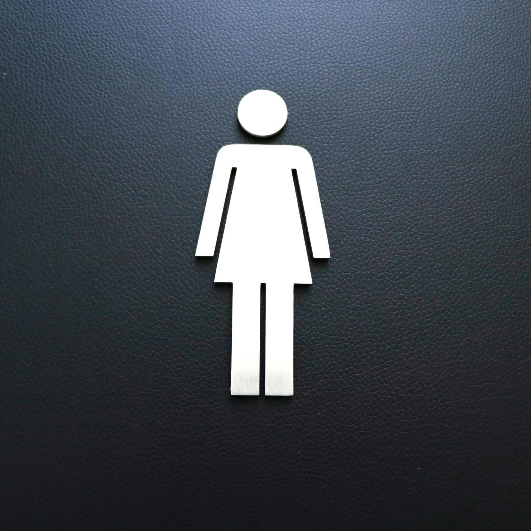 女子トイレ用ピクトグラム｜ZACK 50724f INDICI ピクトグラフィ ピクト