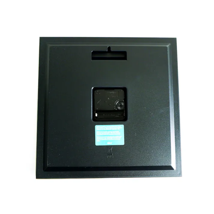 ウォールクロック|ZACK 60050 HOYO 26cm 時計 壁付け 壁掛け 掛け時計 ステップ式 グレー ダークグレー スクエア ステンレス スタイリッシュ おしゃれ 雑貨 かっこいい 上質 高級 ホテルライク 男前インテリア インダストリアル ドイツ デザイナーズ