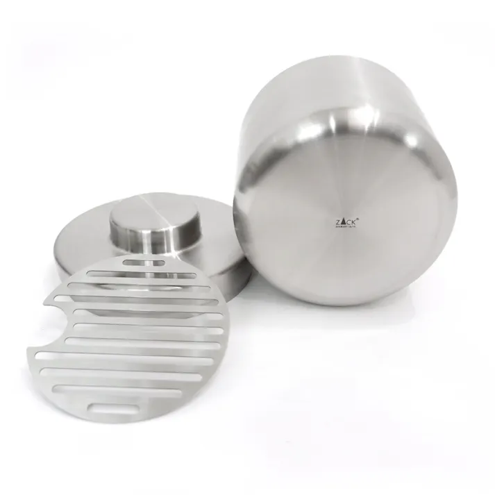 アイスバケツ|ZACK 20317 DONAR アイスペール アイスボックス 保冷 氷入れ ステンレス おしゃれ 雑貨 スタイリッシュ モード かっこいい 上質 高級 ホテルライク 男前インテリア インダストリアル ドイツ デザイナーズ