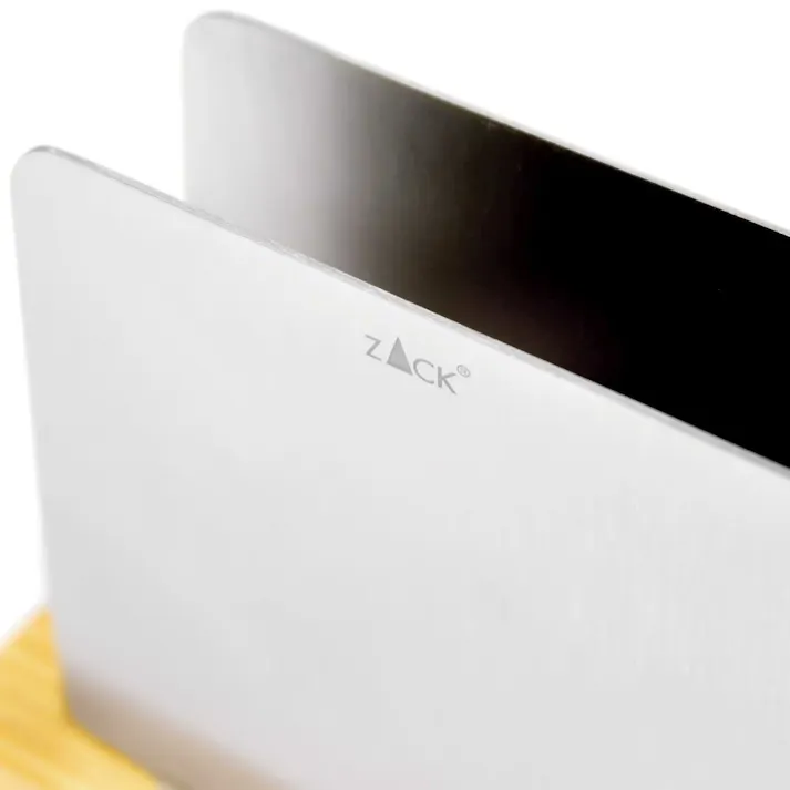 ナプキンホルダー|ZACK 20864 BEVO ナプキン 入れ 立て レストラン カフェ ダイニング ペーパー ランチ 卓上 テーブル ステンレス おしゃれ 雑貨 かっこいい 上質 高級 ホテルライク 男前インテリア インダストリアル ドイツ デザイナーズ