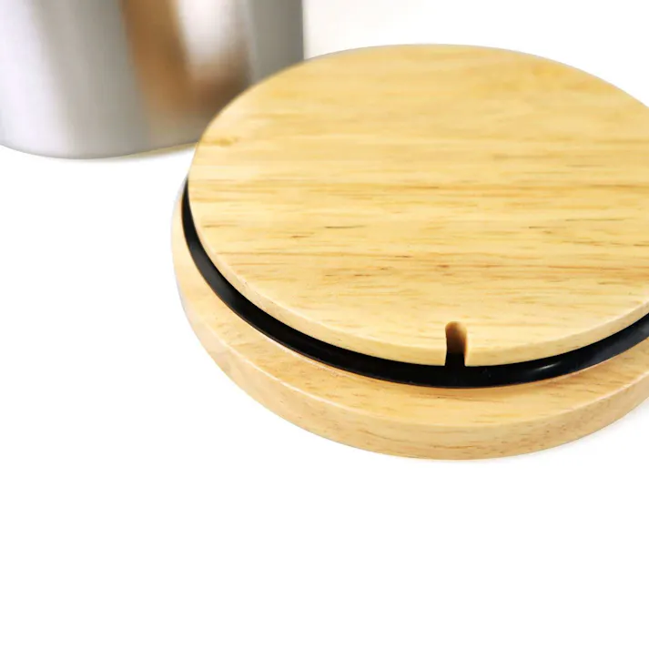 キャニスターL|ZACK 24005 CERA ティーキャニスター コーヒーキャニスター ロゴなし ジャー 保存 容器 カフェ 収納 卓上 シリンダー ステンレス おしゃれ 雑貨 かっこいい 上質 高級 ホテルライク 男前インテリア インダストリアル ドイツ デザイナーズ