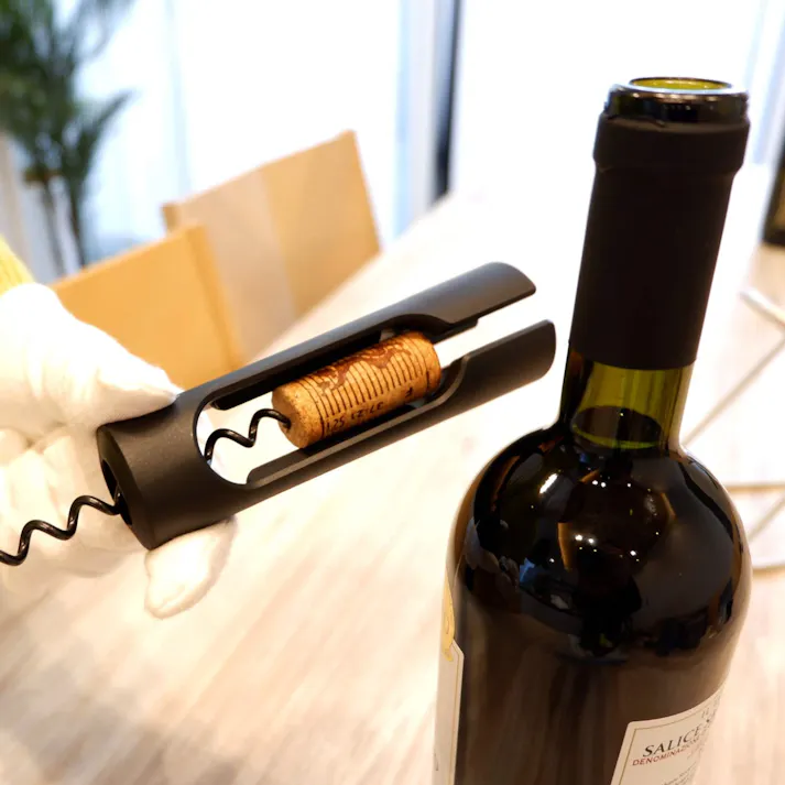 コークスクリュー|ZACK 30604 ETELLI オープナー コルク抜き ボトルオープナー バーアイテム ステンレス おしゃれ 雑貨 かっこいい 上質 高級 ホテルライク 男前インテリア インダストリアル ドイツ デザイナーズ
