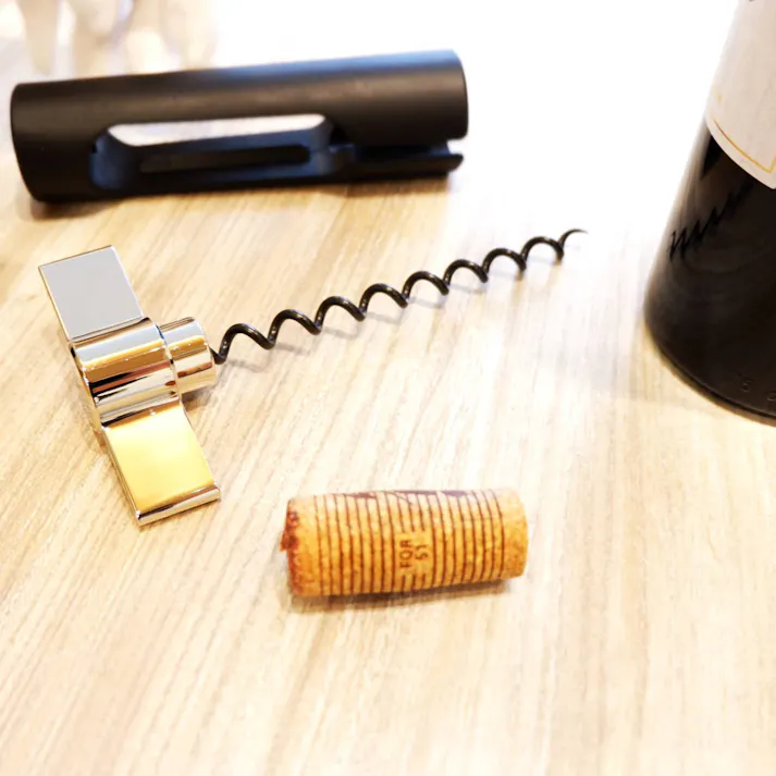 コークスクリュー|ZACK 30604 ETELLI オープナー コルク抜き ボトルオープナー バーアイテム ステンレス おしゃれ 雑貨 かっこいい 上質 高級 ホテルライク 男前インテリア インダストリアル ドイツ デザイナーズ