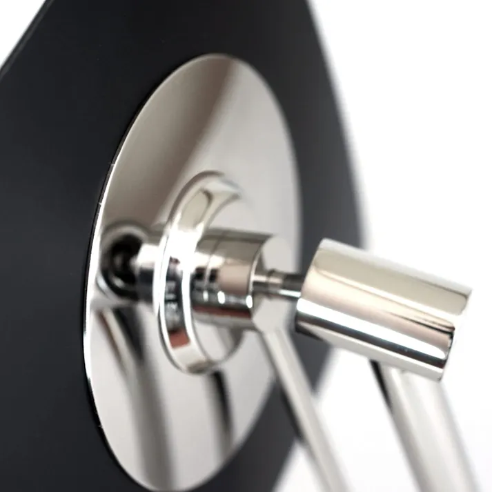 コスメティックミラー(5倍拡大鏡)|ZACK 40008 AVIO スタンド コスメミラー 卓上鏡 片面鏡 拡大鏡 鏡 メイク ステンレス 高級 ホテルライク インダストリアル ドイツ デザイナーズ