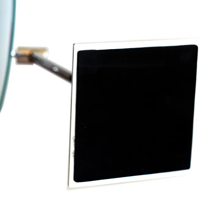 コスメティックミラー(5倍拡大鏡)|ZACK 40008 AVIO スタンド コスメミラー 卓上鏡 片面鏡 拡大鏡 鏡 メイク ステンレス 高級 ホテルライク インダストリアル ドイツ デザイナーズ