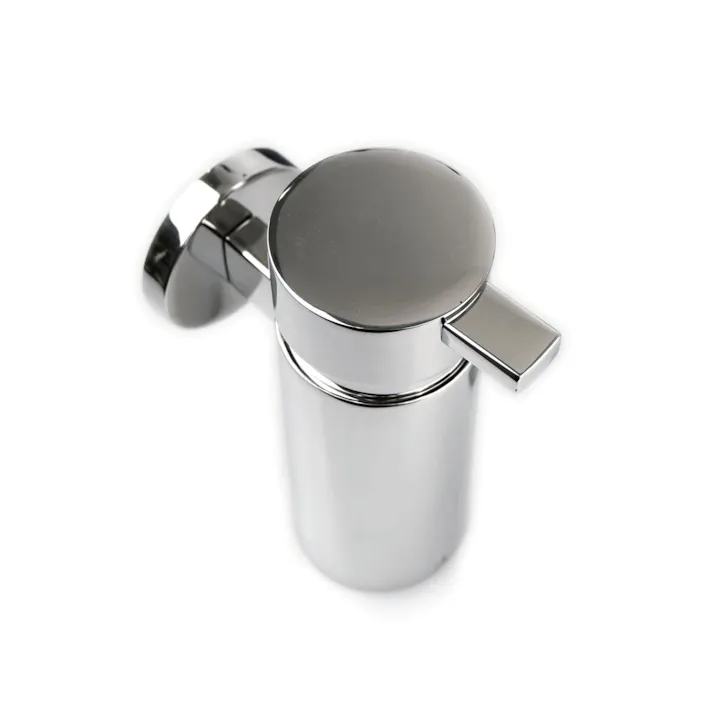 リキッドディスペンサー|ZACK 40080 SCALA ソープディスペンサー 液体ソープ入れ シャンプー ボディソープ 壁付け DIY ステンレス おしゃれ 雑貨 かっこいい 上質 高級 ホテルライク 男前インテリア インダストリアル ドイツ デザイナーズ