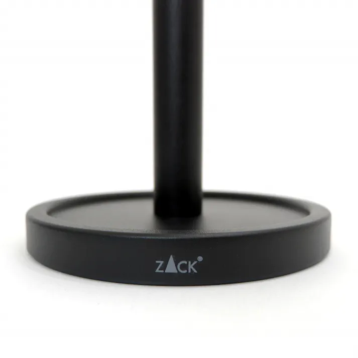 スペアトイレットロールホルダー マットブラック|ZACK 40286 MIMO トイレットペーパーホルダー スペア ストッカー 収納 詰め替え ステンレス おしゃれ スタイリッシュ かっこいい 上質 高級 ホテルライク 男前インテリア インダストリアル ドイツ デザイナーズ