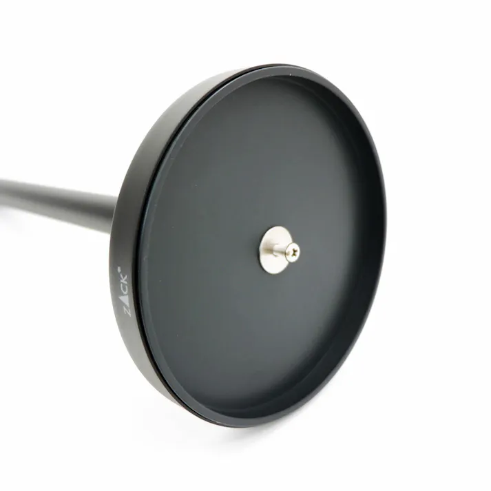 スペアトイレットロールホルダー マットブラック|ZACK 40286 MIMO トイレットペーパーホルダー スペア ストッカー 収納 詰め替え ステンレス おしゃれ スタイリッシュ かっこいい 上質 高級 ホテルライク 男前インテリア インダストリアル ドイツ デザイナーズ