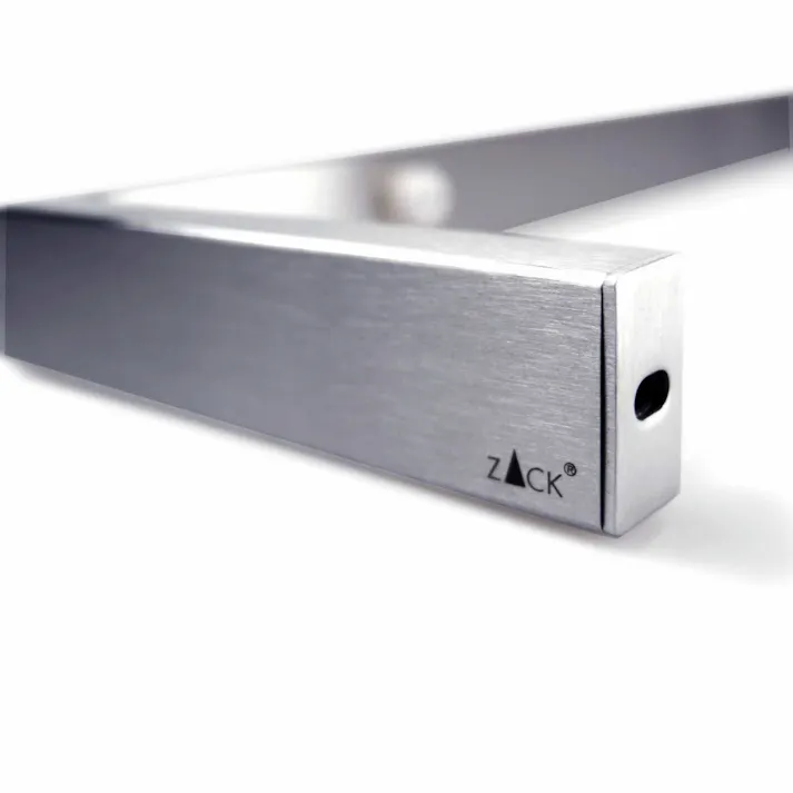 バスルームシェルフ|ZACK 40384 LINEA バスシェルフ ガラス シェルフ 収納 棚 バス 浴室 洗面 シンク周り 壁付け DIY ステンレス 高級 品質 ホテルライク 男前インテリア インダストリアル ドイツ デザイン デザイナーズ