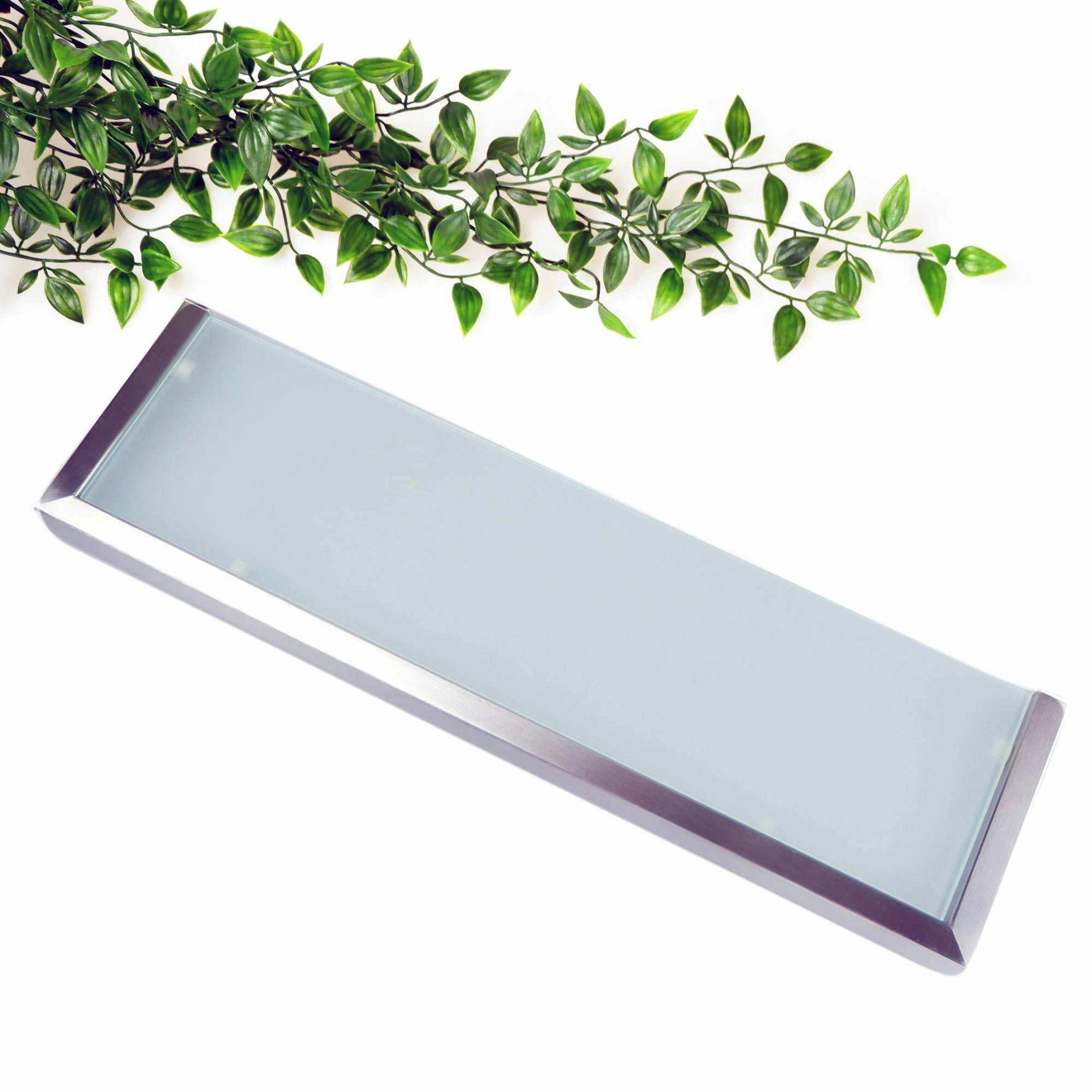 バスルームシェルフ｜ZACK 40384 LINEA バスシェルフ ガラス シェルフ