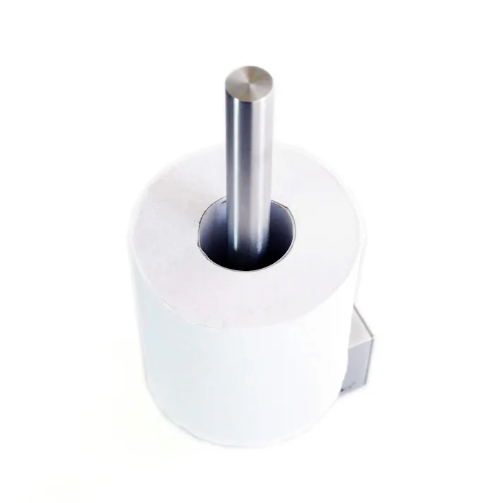 スペアトイレットロールホルダー|ZACK 40412 ATORE トイレットペーパーホルダー スペア トイレ用品 トイレ収納 詰め替え用 壁取り付け用 DIY ステンレス おしゃれ かっこいい 上質 高級 ホテルライク 男前インテリア インダストリアル ドイツ デザイナーズ